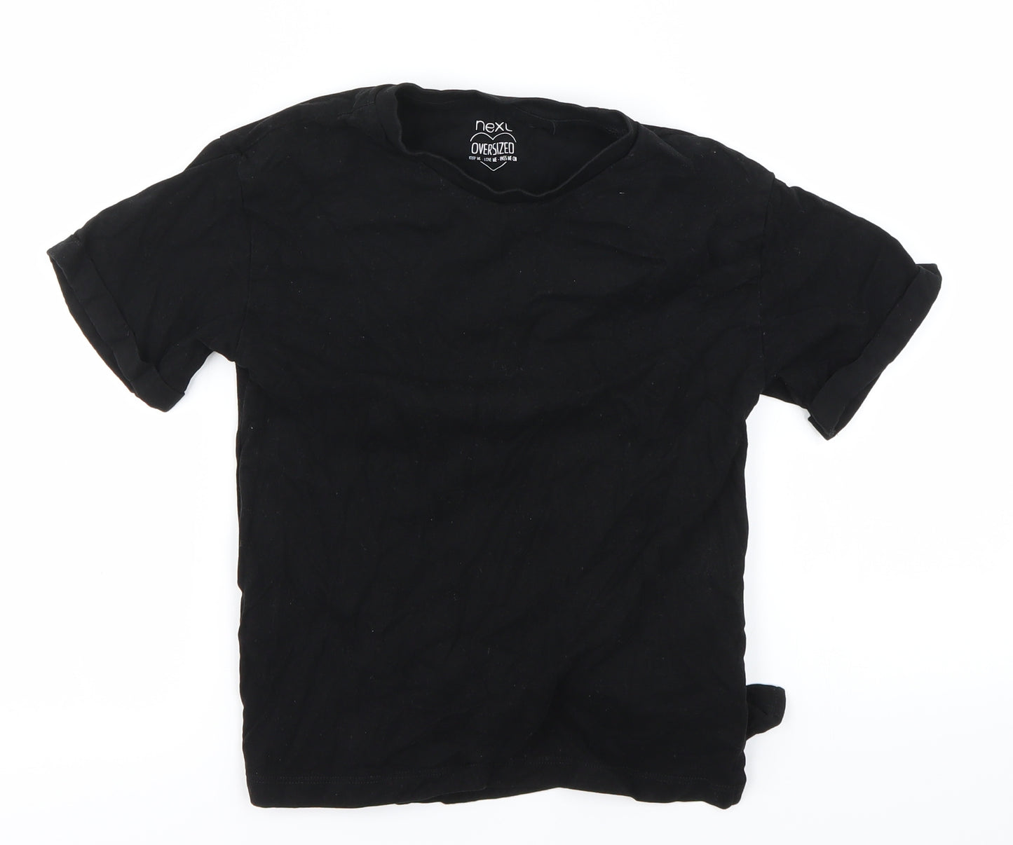 NEXT Girls Black   Basic T-Shirt Size 5 Years