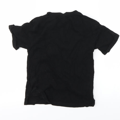 NEXT Girls Black   Basic T-Shirt Size 5 Years