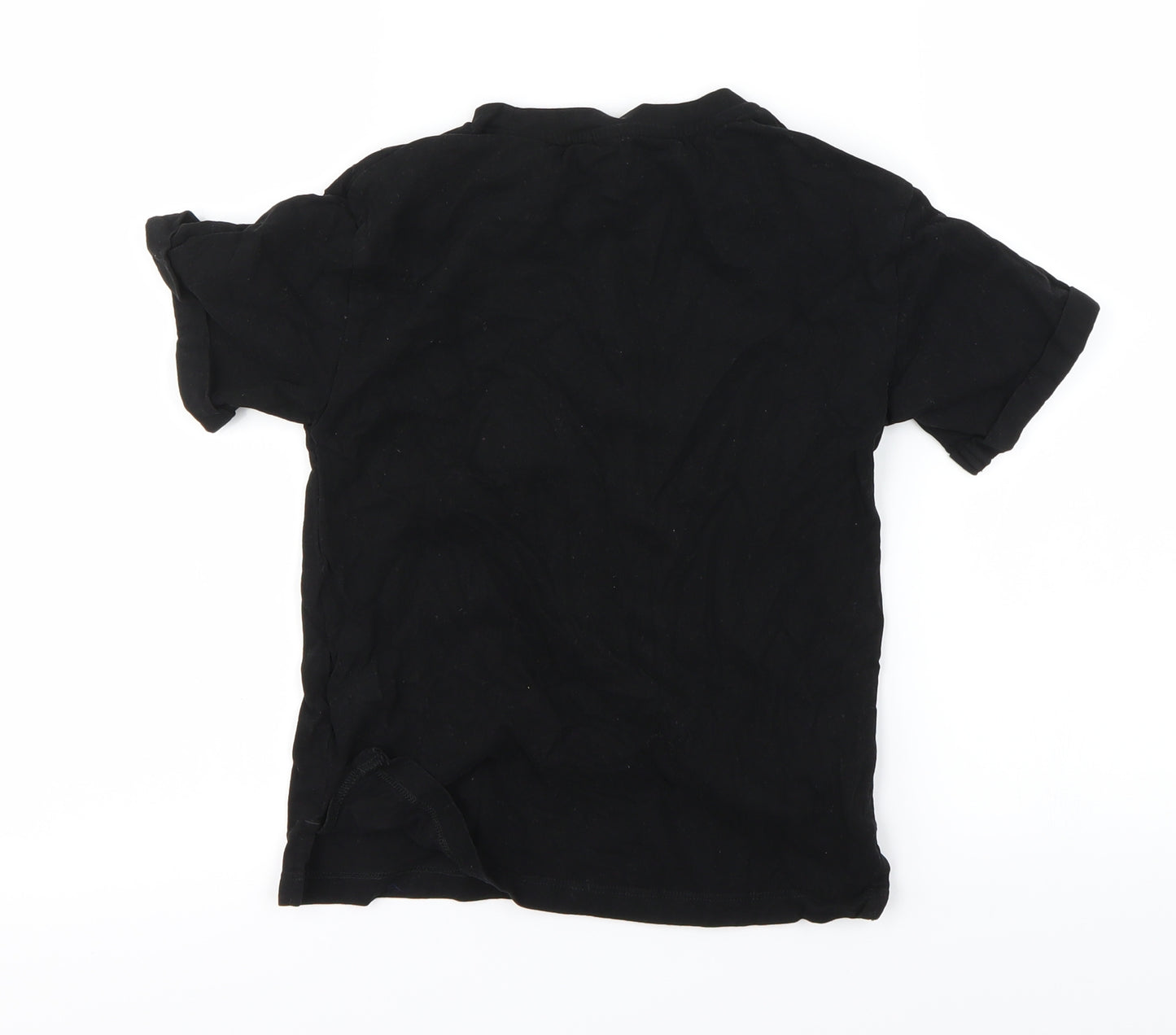 NEXT Girls Black   Basic T-Shirt Size 5 Years
