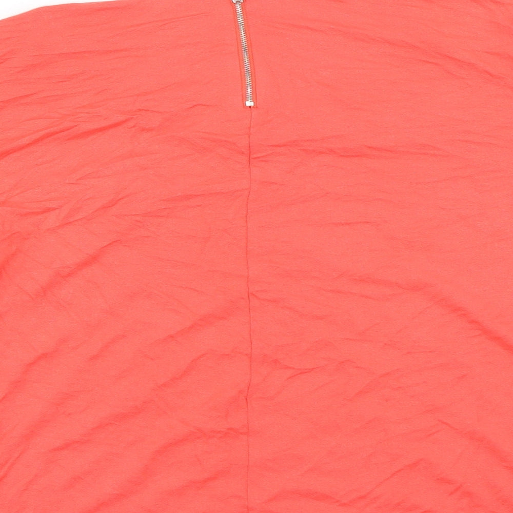 Marks and Spencer Womens Red   Basic Blouse Size 18