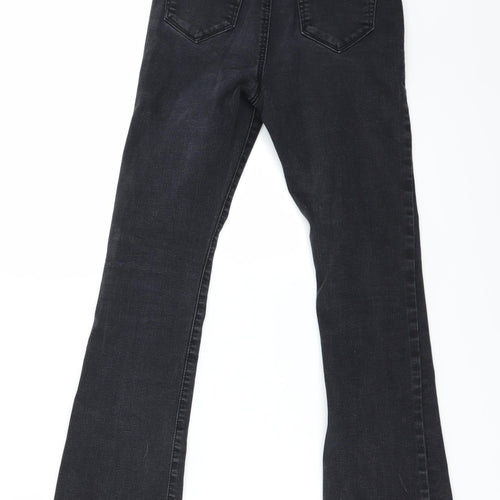 Preworn Womens Black   Straight Jeans Size 8 L25 in