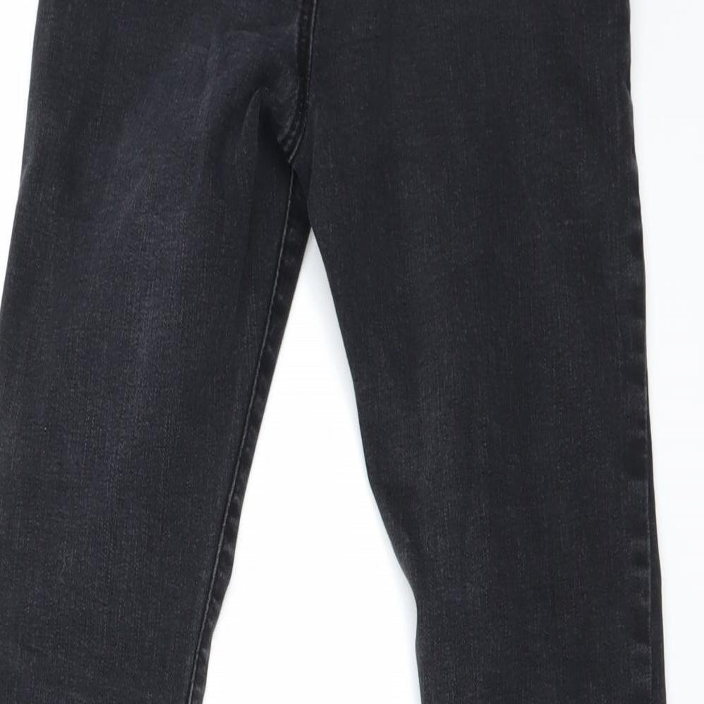 Preworn Womens Black   Straight Jeans Size 8 L25 in