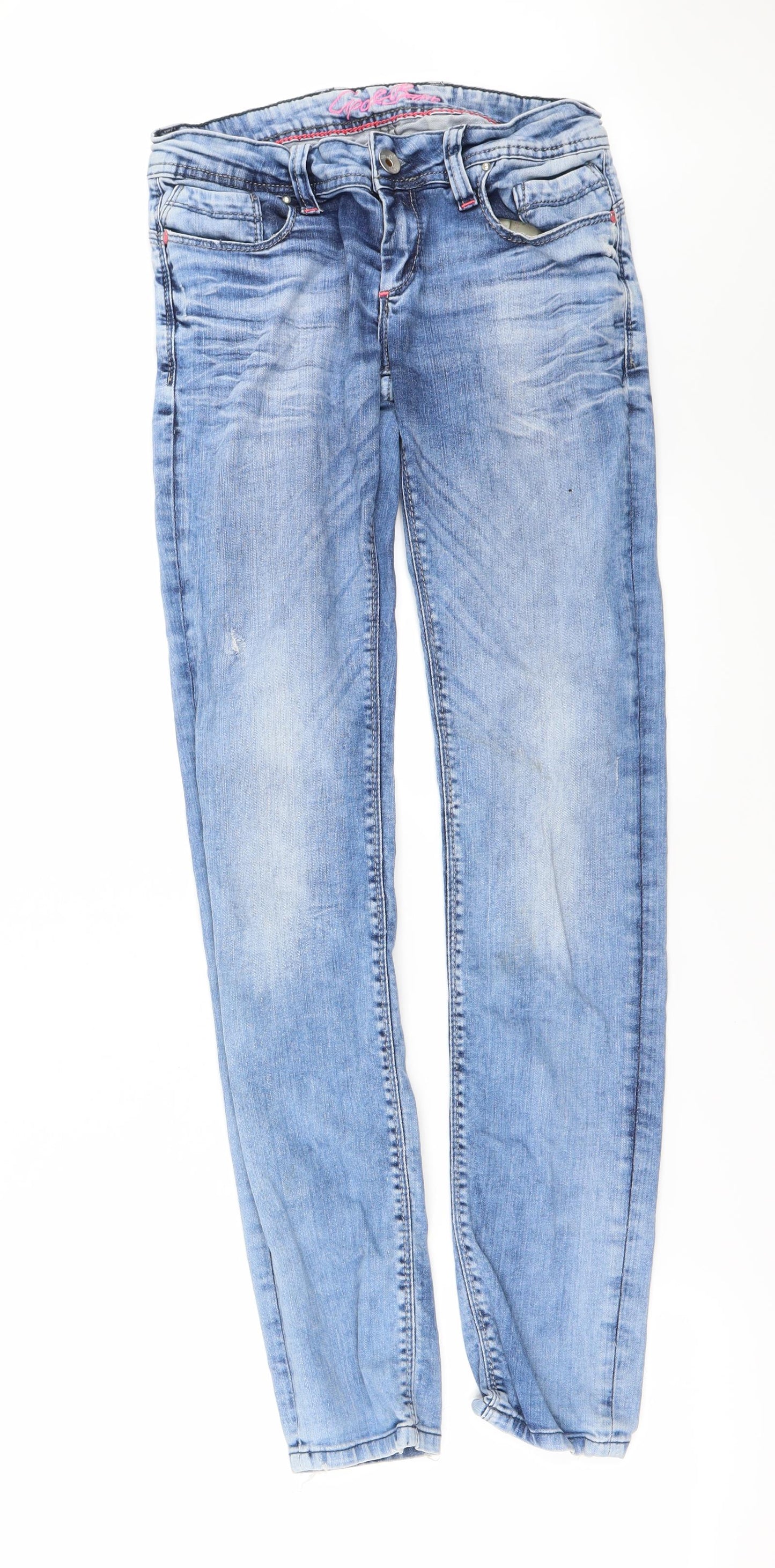 Preworn Womens Blue   Skinny Jeans Size 29 in L32 in