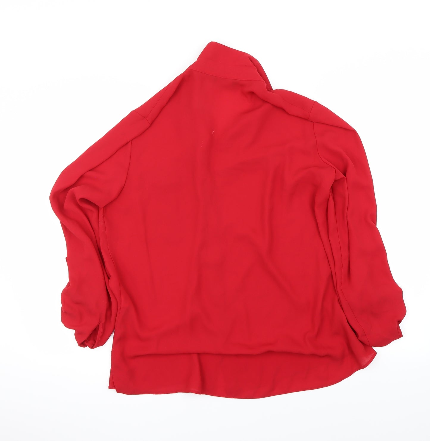 Dorothy Perkins Womens Red   Basic Button-Up Size 14