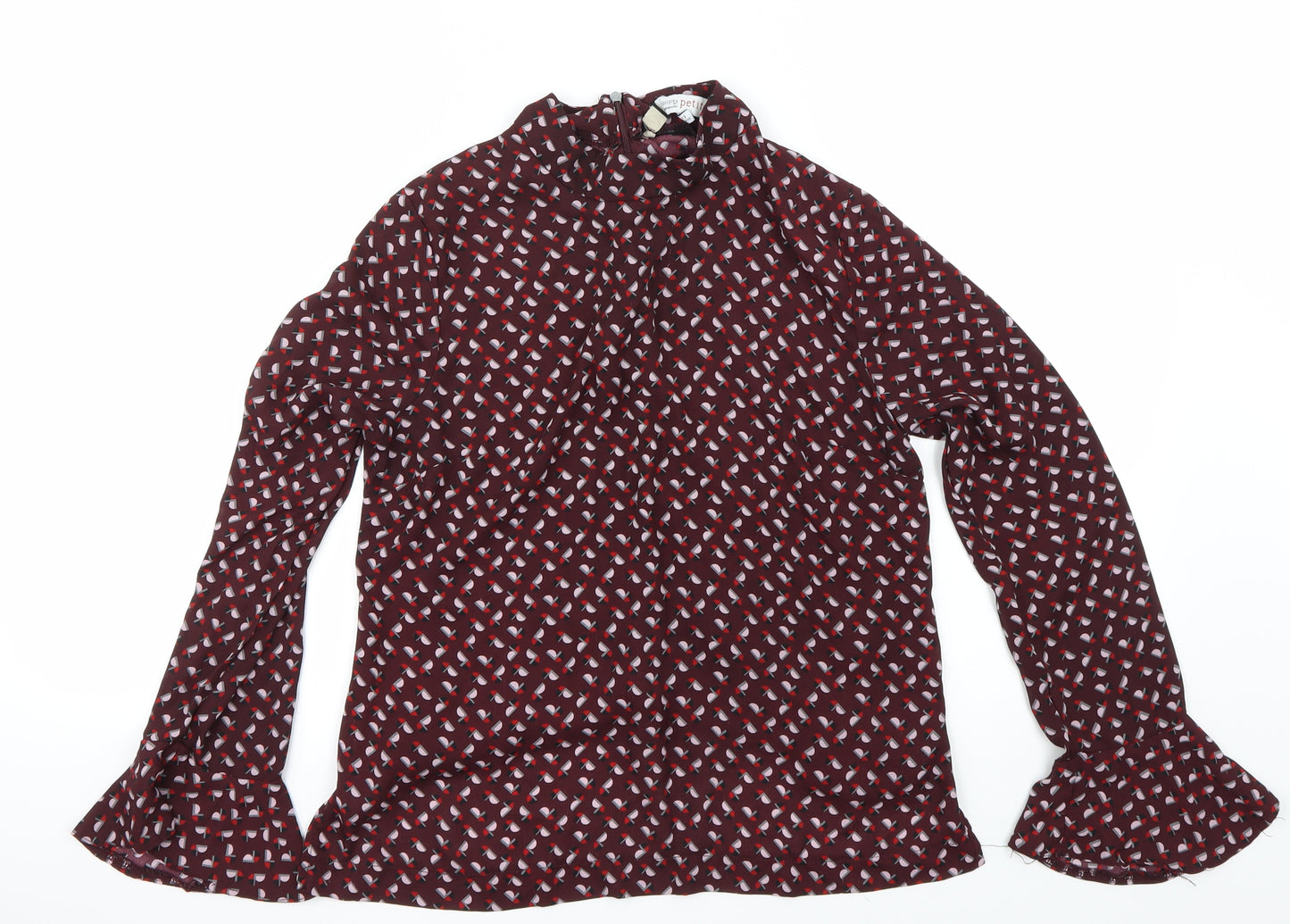 Principles Womens Brown   Basic Blouse Size 12