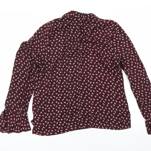 Principles Womens Brown   Basic Blouse Size 12