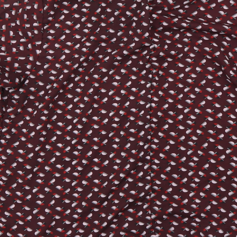 Principles Womens Brown   Basic Blouse Size 12
