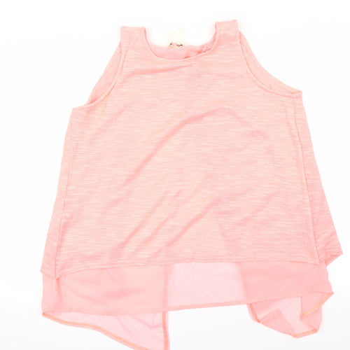 Peacocks Womens Orange   Basic Blouse Size 14