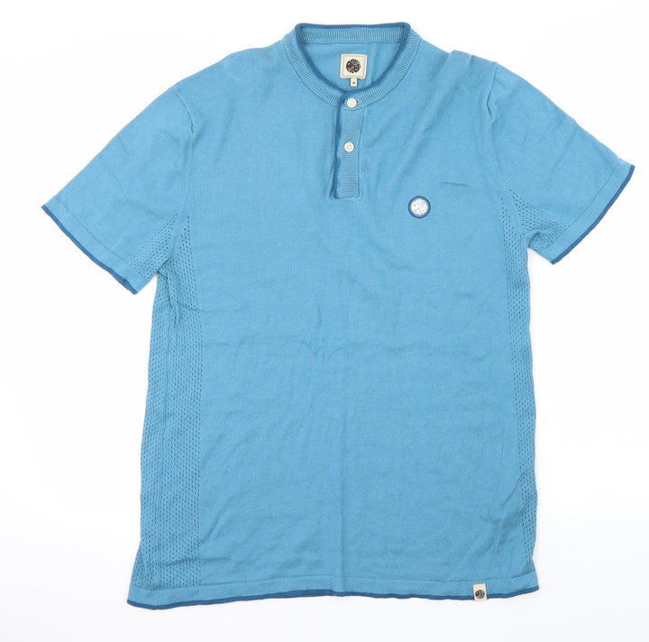 Preworn Mens Blue T-Shirt Size M