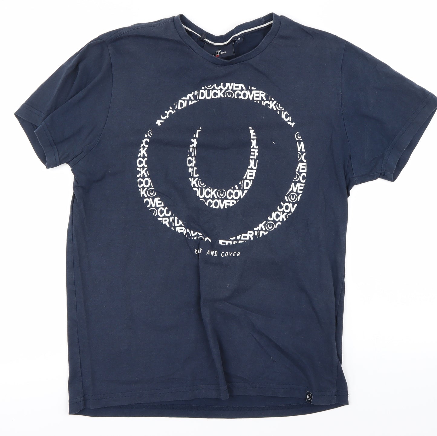 Preworn Mens Blue    T-Shirt Size M