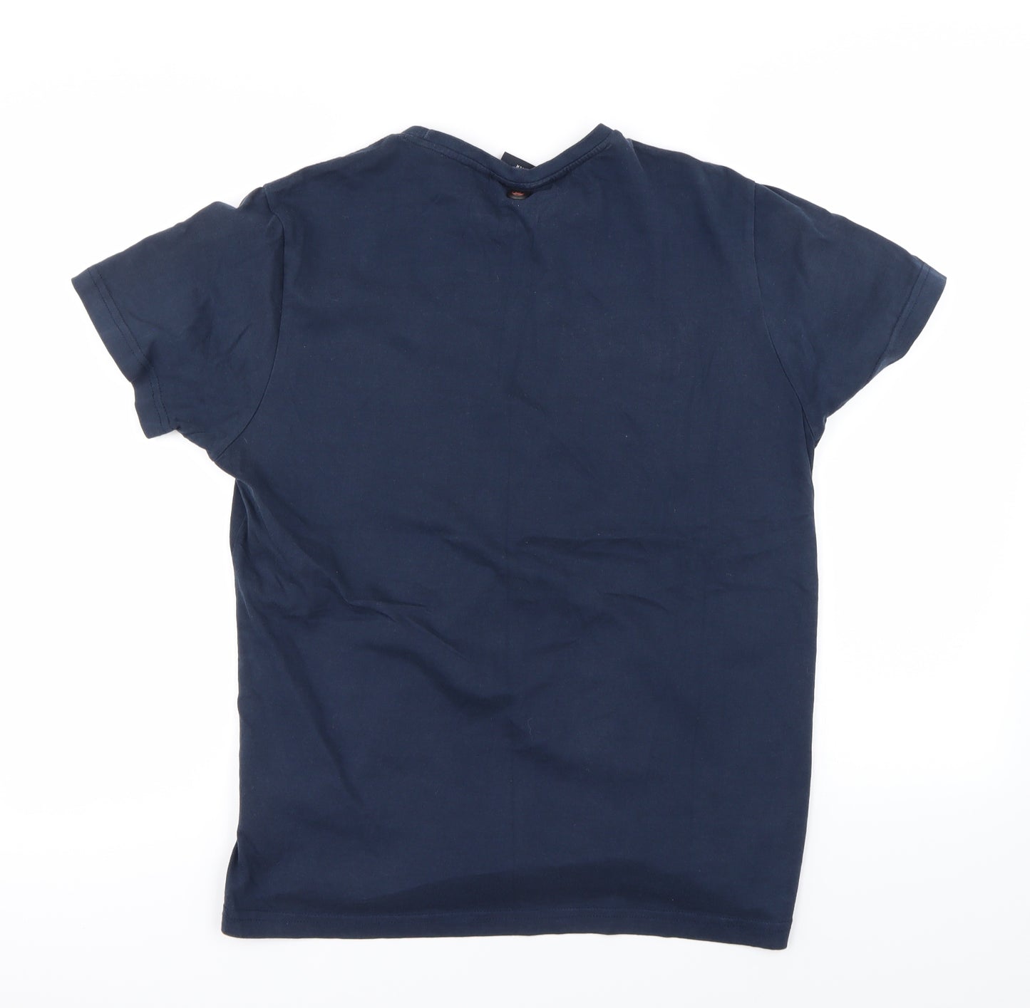 Preworn Mens Blue    T-Shirt Size M