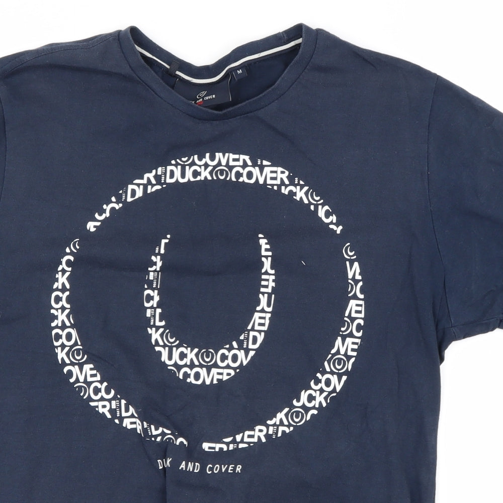 Preworn Mens Blue    T-Shirt Size M