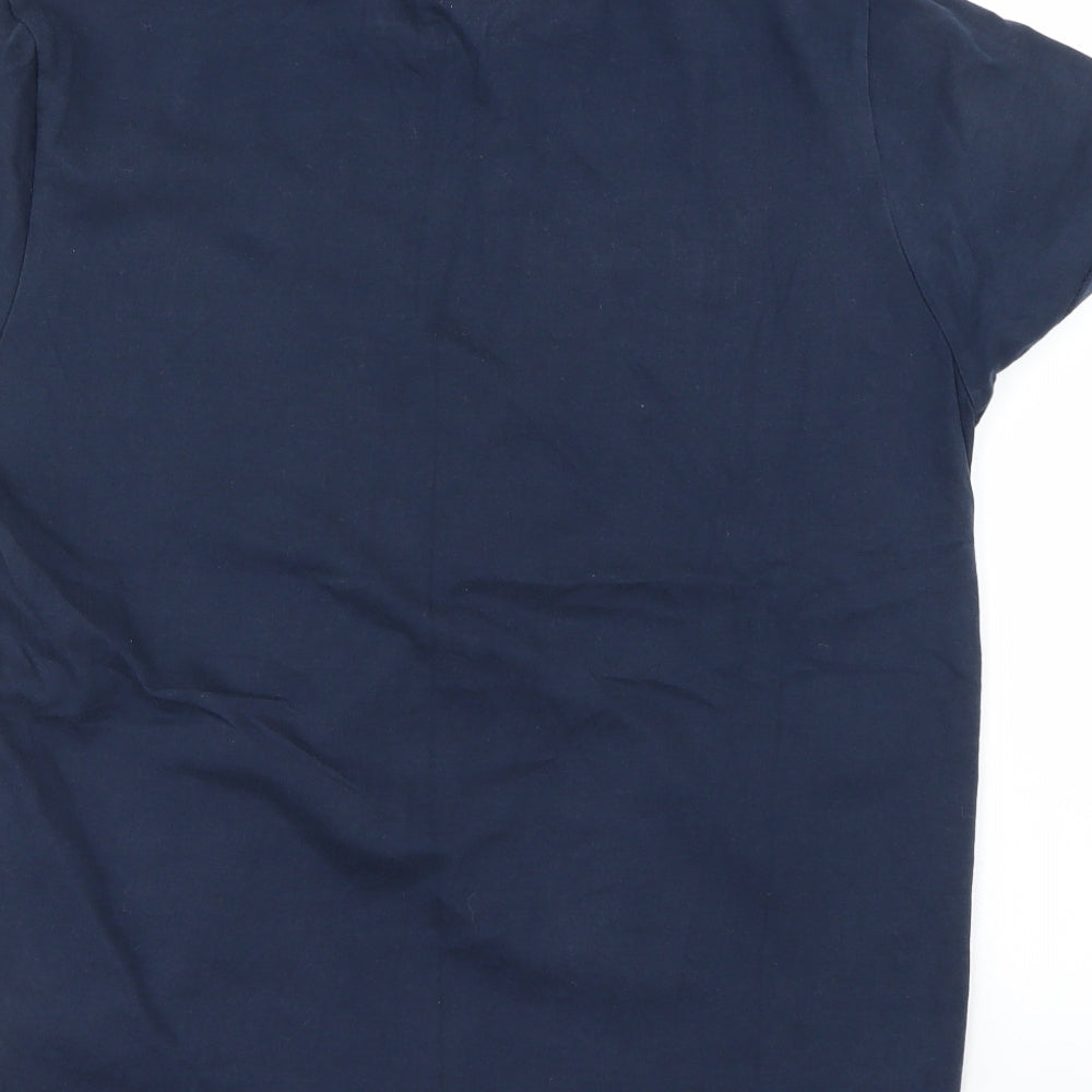 Preworn Mens Blue    T-Shirt Size M