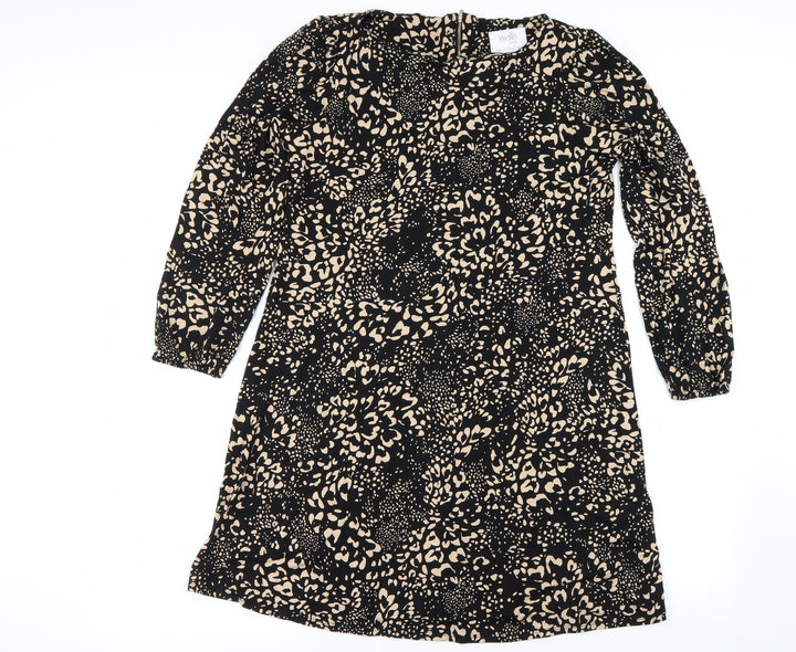 Wallis Womens Multicoloured Animal Print  Basic Blouse Size 12