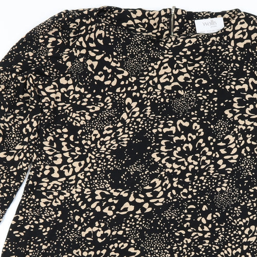 Wallis Womens Multicoloured Animal Print  Basic Blouse Size 12