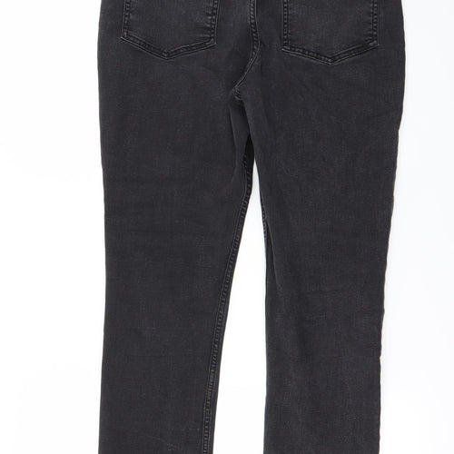 F&F Womens Black   Straight Jeans Size 18 L23 in