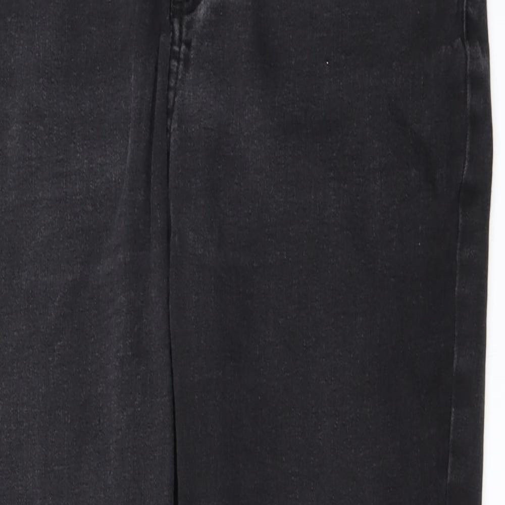 F&F Womens Black   Straight Jeans Size 18 L23 in