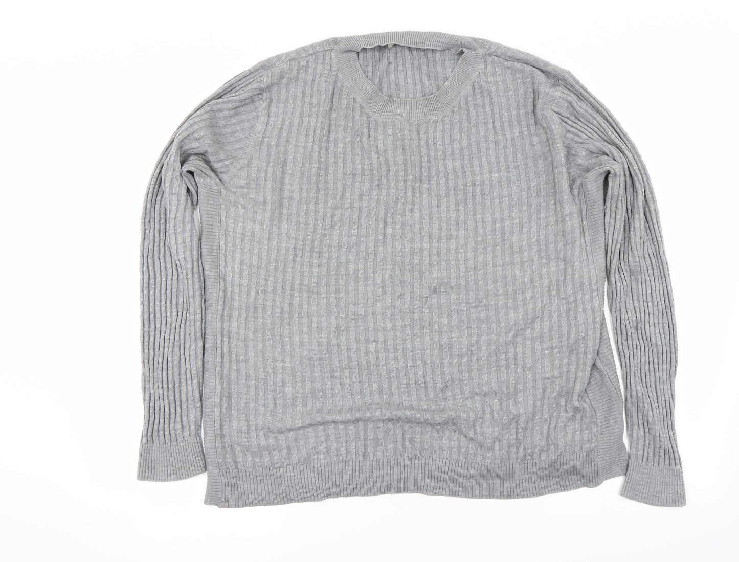 Papaya Womens Grey   Pullover Jumper Size 18