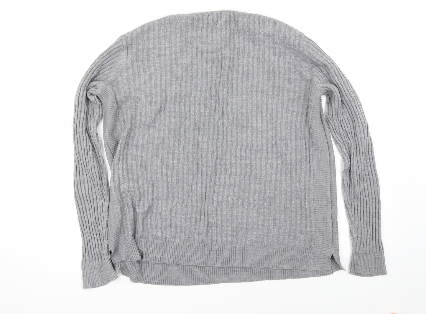 Papaya Womens Grey   Pullover Jumper Size 18