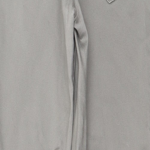 Wallis Womens Grey   Tapered Jeans Size 10 L20 in