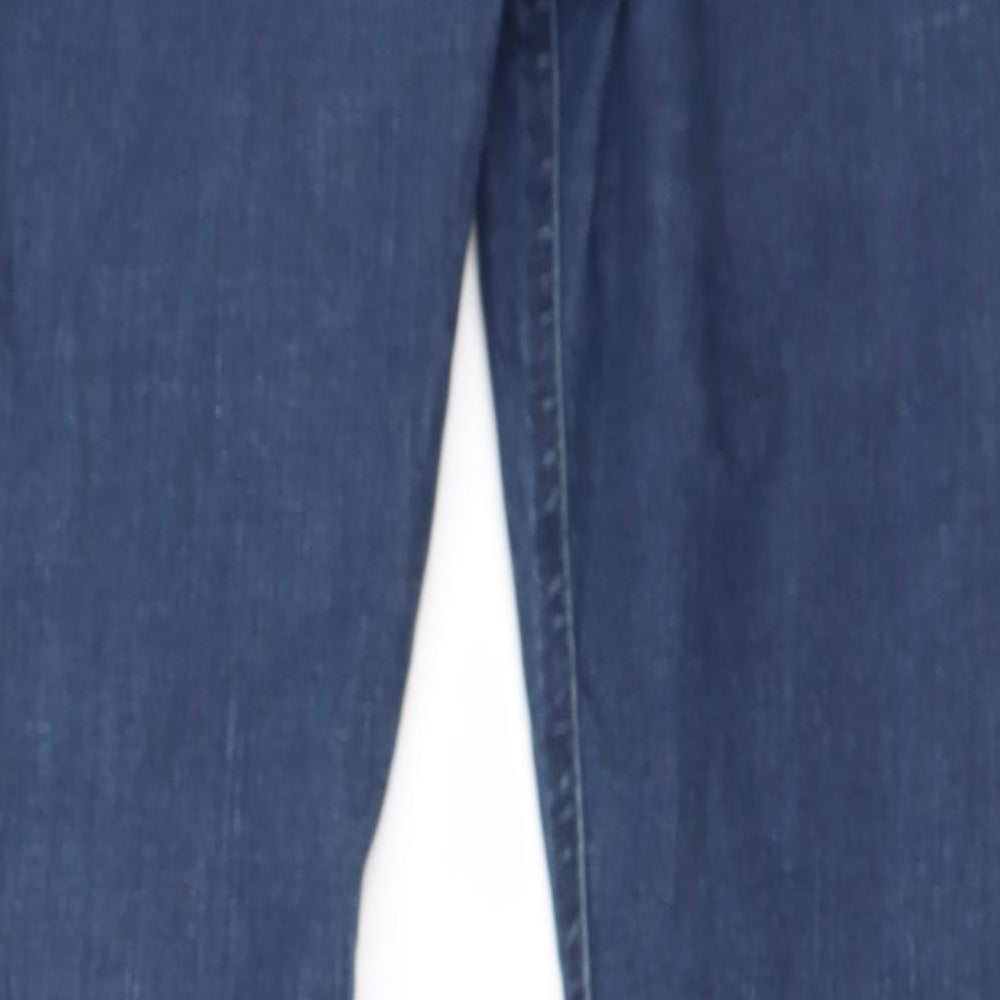 George Womens Blue   Straight Jeans Size 10 L28 in