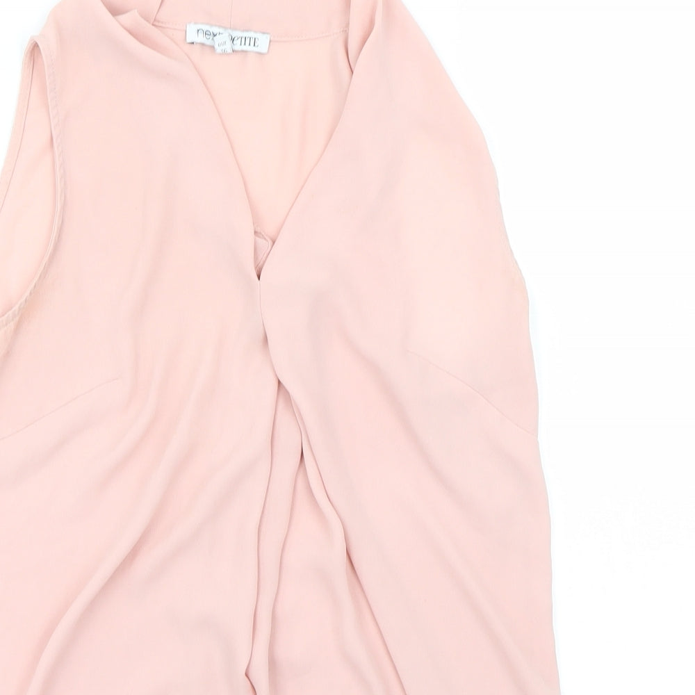 NEXT Womens Pink   Basic Blouse Size 8
