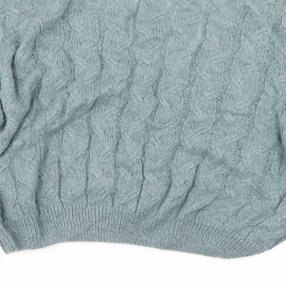 lysc Womens Green   Cardigan Jumper Size M