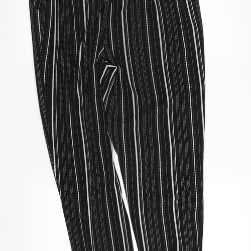 New Look Womens Black   Trousers  Size 10 L20 in