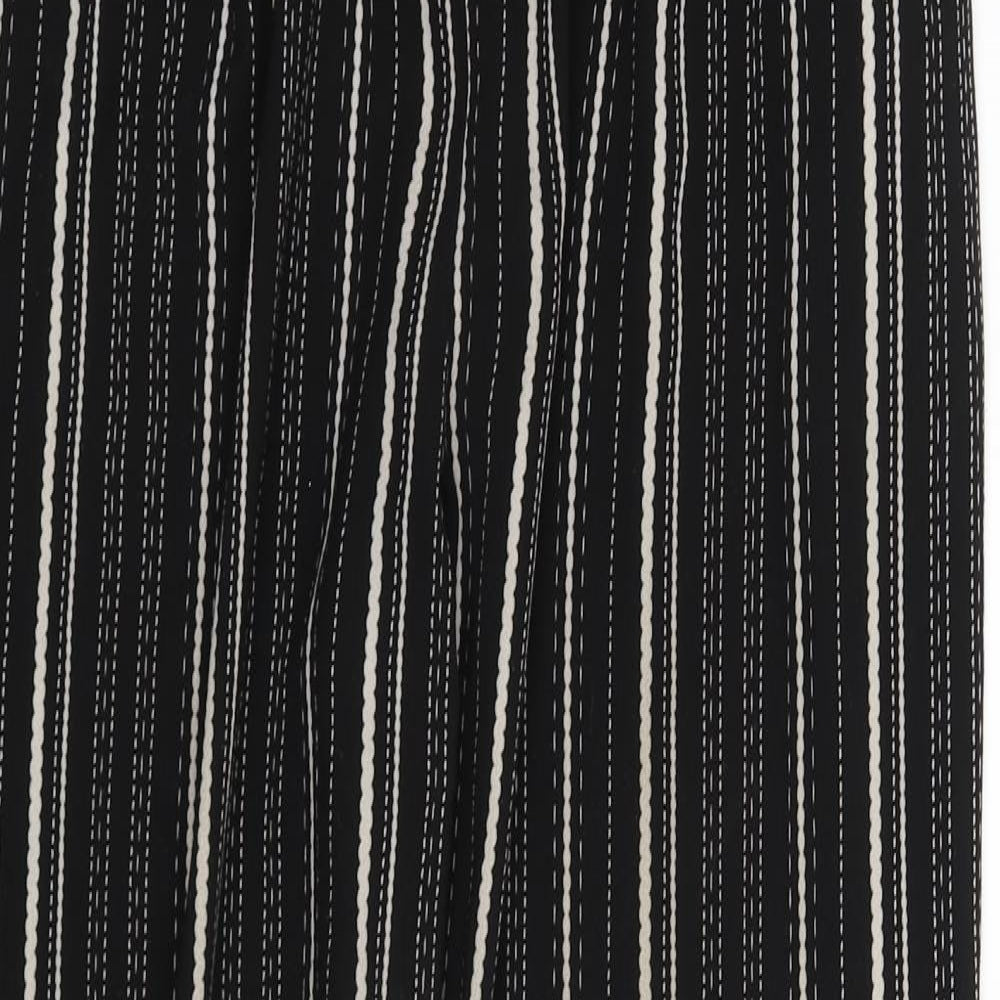 New Look Womens Black   Trousers  Size 10 L20 in