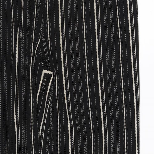 New Look Womens Black   Trousers  Size 10 L20 in
