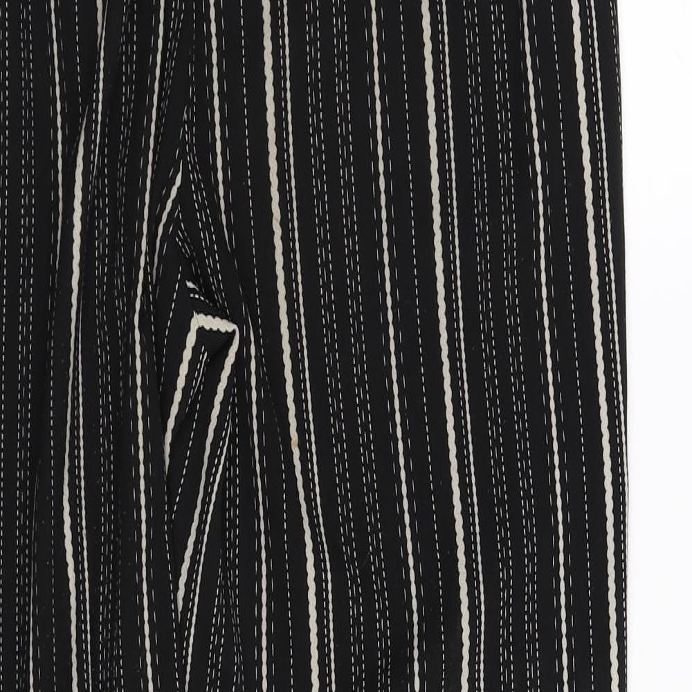 New Look Womens Black   Trousers  Size 10 L20 in