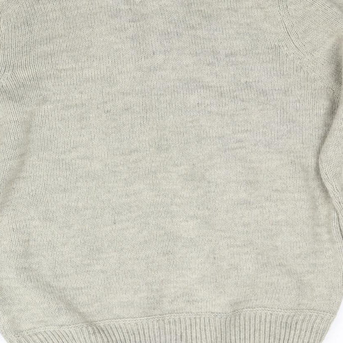 threadable Mens Beige   Pullover Jumper Size L