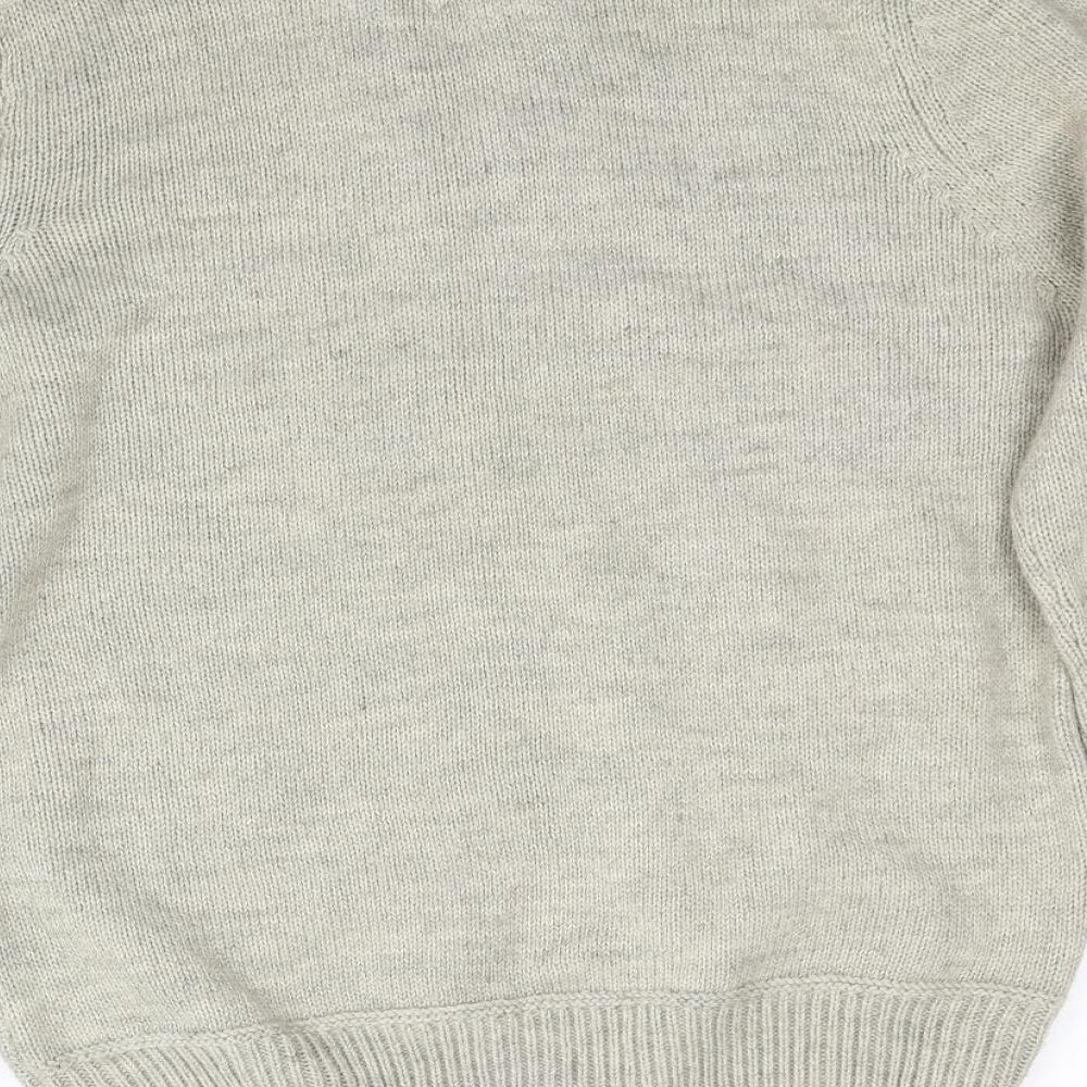 threadable Mens Beige   Pullover Jumper Size L