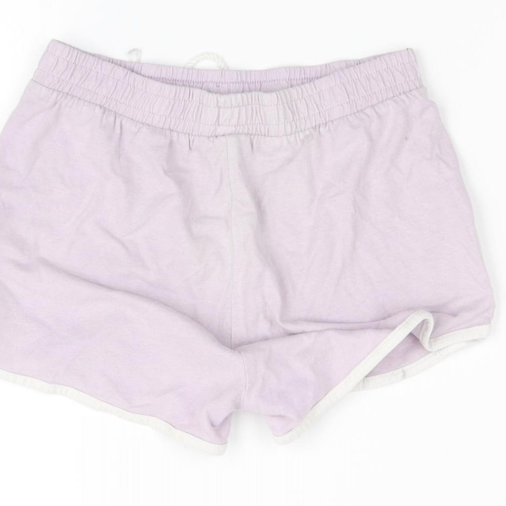 TU Girls Purple   Cut-Off Shorts Size 8 Years