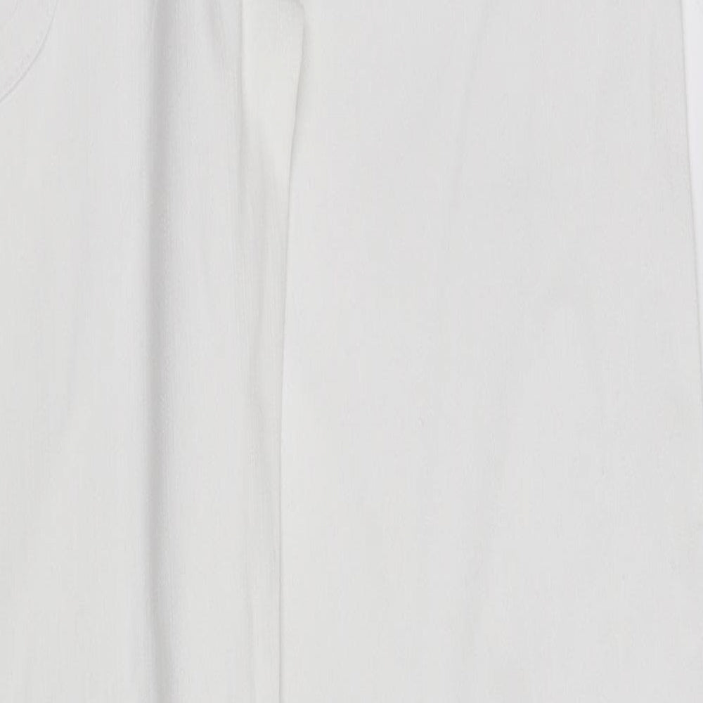 darkerr Womens White   Trousers  Size 16 L37 in