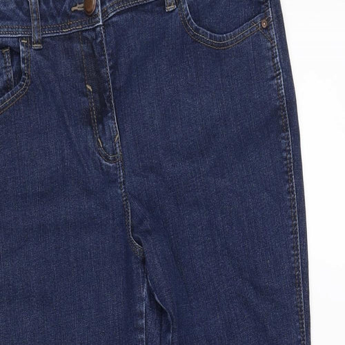 George Womens Blue   Trousers  Size 14 L23 in