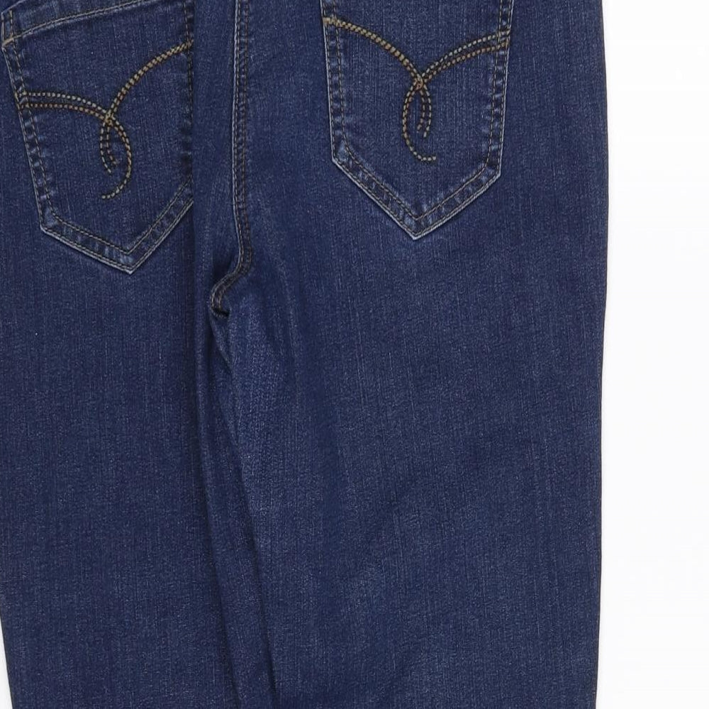 George Womens Blue   Trousers  Size 14 L23 in