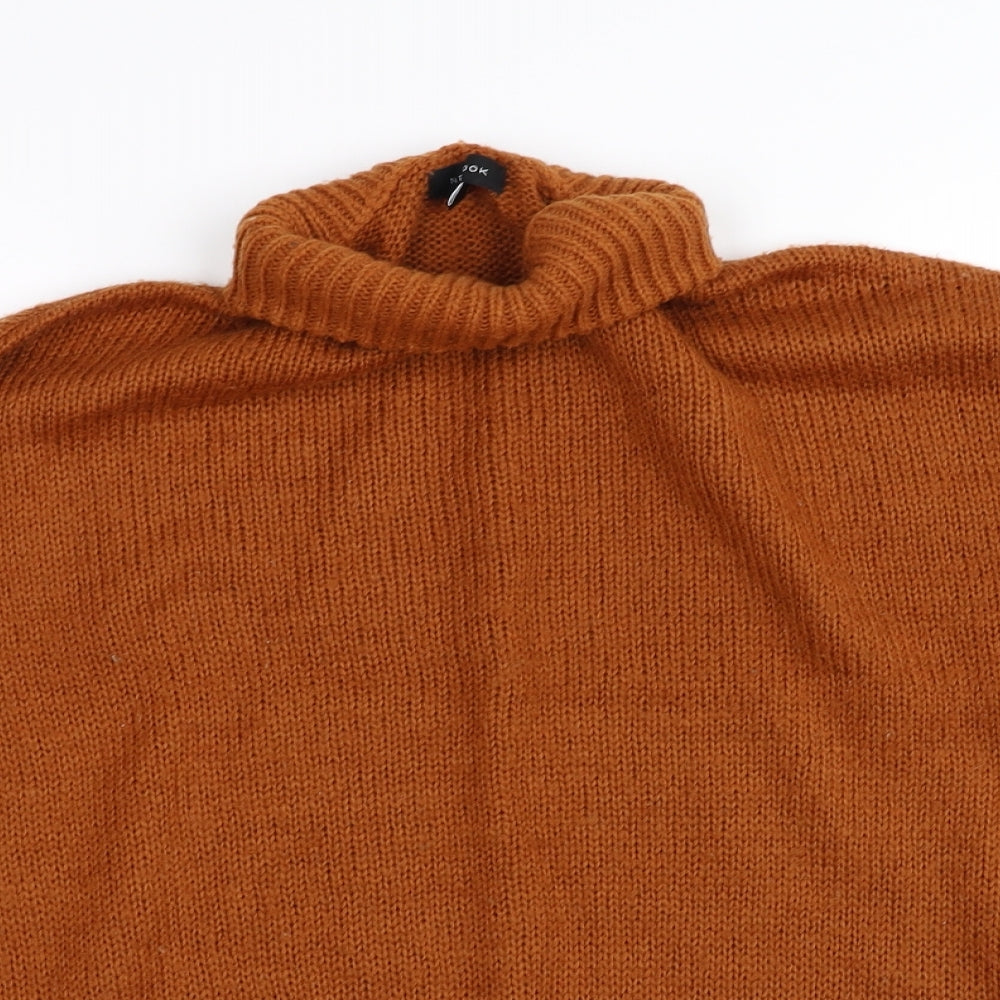 New Look Womens Orange   Pullover Jumper Size M