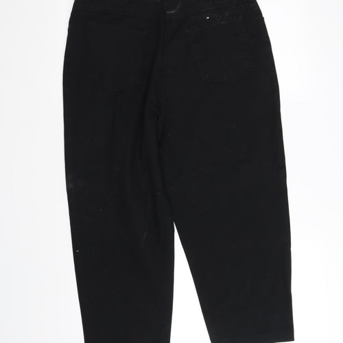 pre worn Mens Black   Trousers  Size 18 L29 in