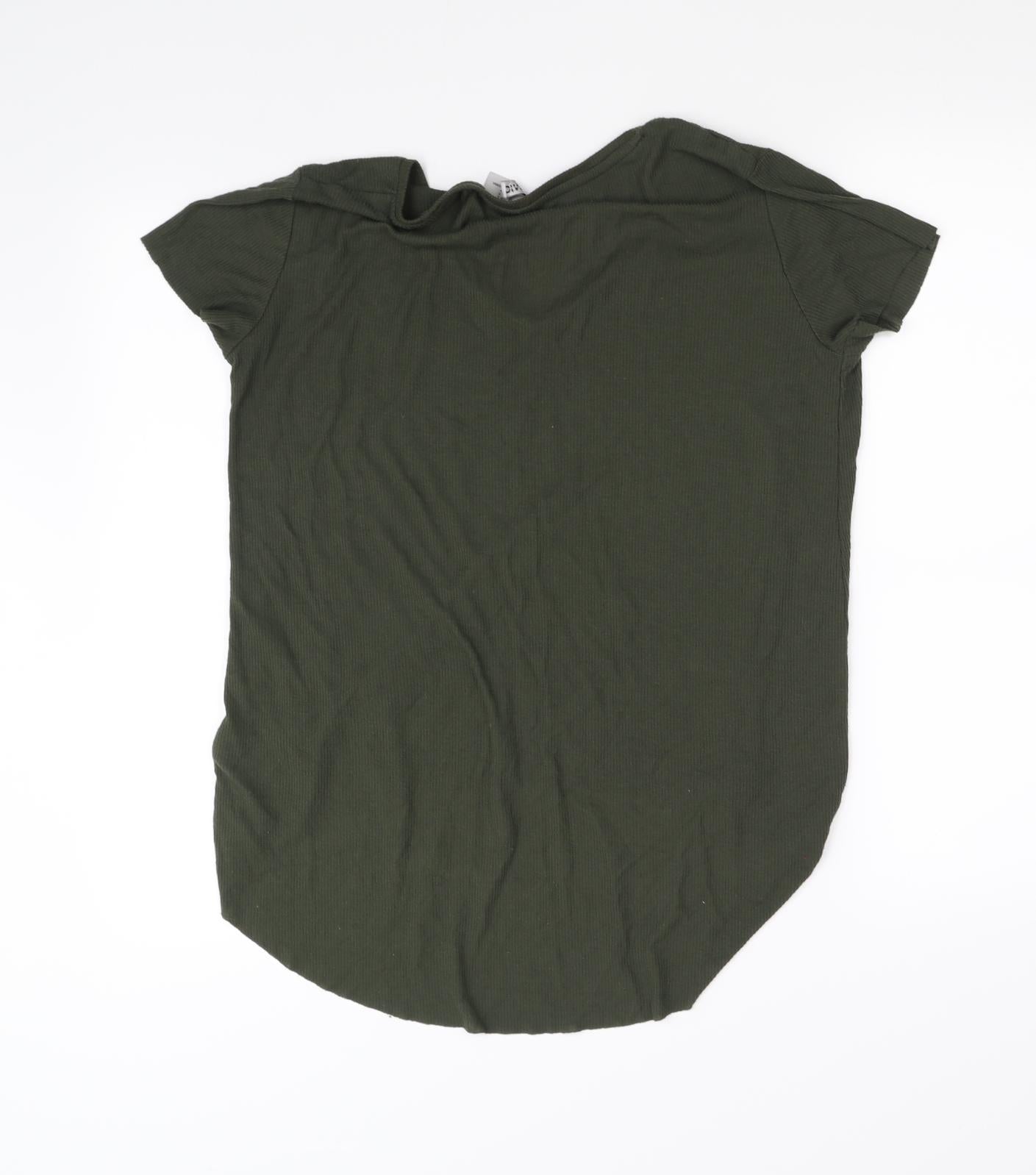 Divided Womens Green   Basic T-Shirt Size S