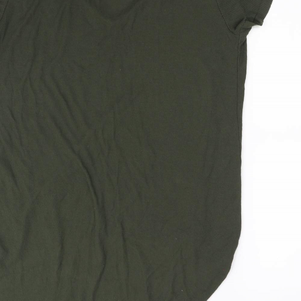 Divided Womens Green   Basic T-Shirt Size S