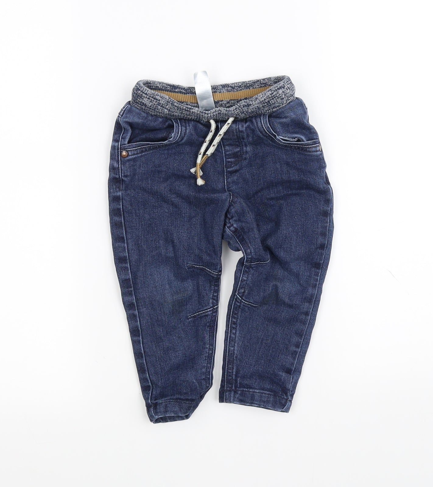 George Girls Blue   Jogger Trousers Size 2 Years
