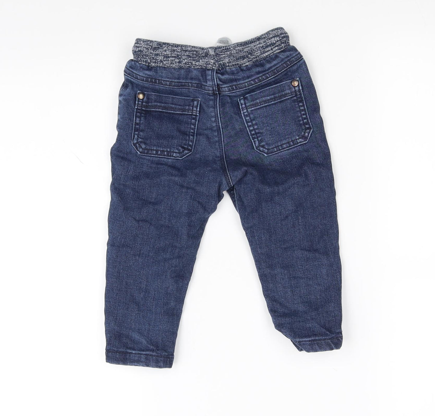 George Girls Blue   Jogger Trousers Size 2 Years