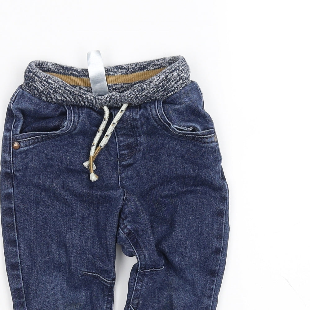 George Girls Blue   Jogger Trousers Size 2 Years