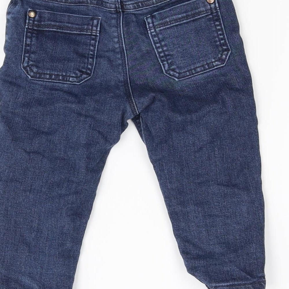 George Girls Blue   Jogger Trousers Size 2 Years