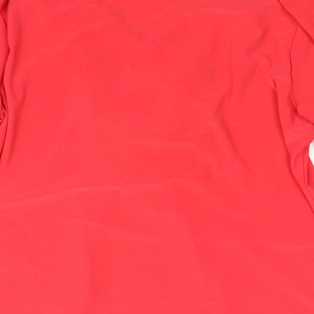 pre worn Womens Red   Basic Blouse Size M