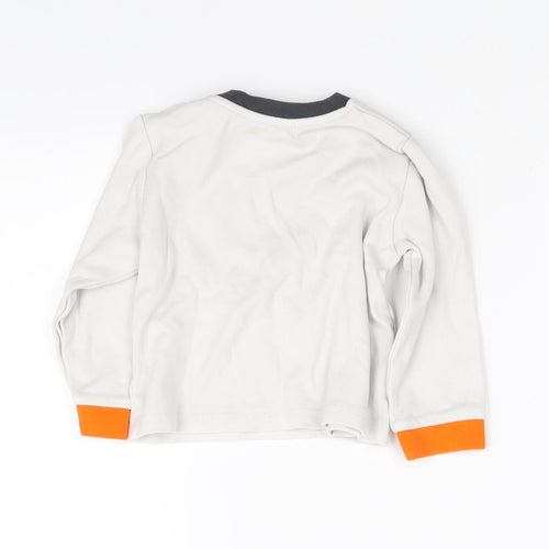 miniworld  White   Basic T-Shirt Size 24 Months