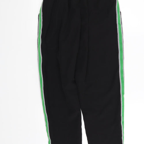 Boohoo Womens Black   Trousers  Size 12 L27 in