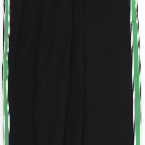 Boohoo Womens Black   Trousers  Size 12 L27 in