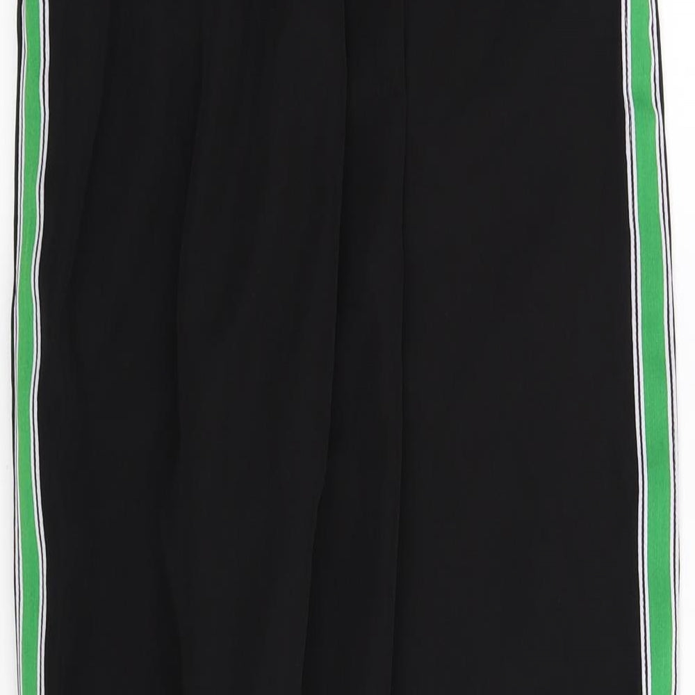 Boohoo Womens Black   Trousers  Size 12 L27 in